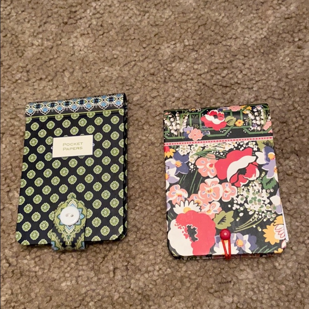 Two Vera Bradley Notebooks